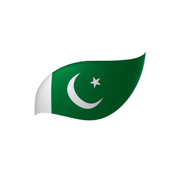 Pakistan flagi, ilustracji wektorowych — Wektor stockowy
