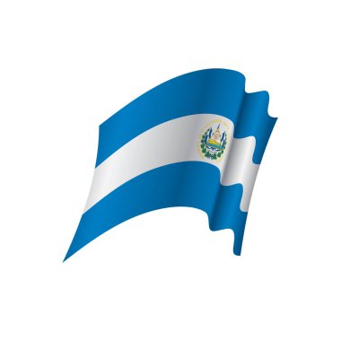 Salvador bayrak, vektör çizim