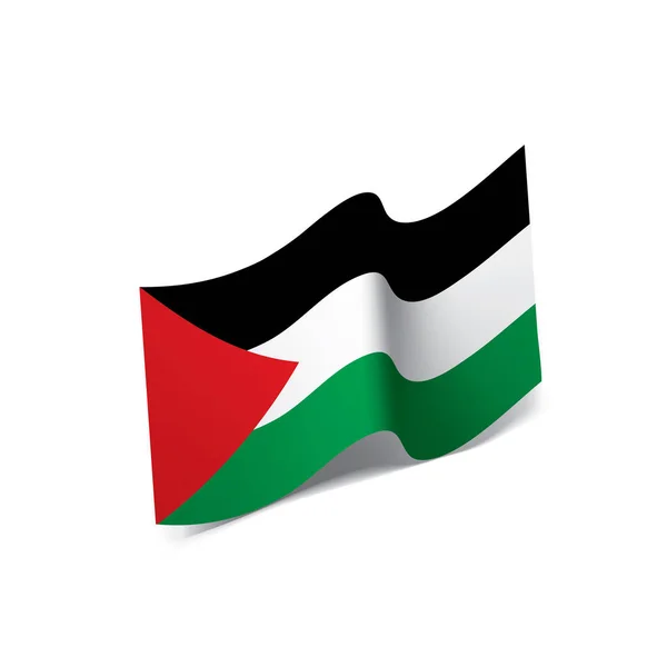 Palestine flag, vector illustration — Stock Vector