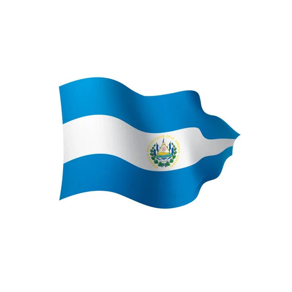 Сальвадор прапор, Векторні ілюстрації — стоковий вектор