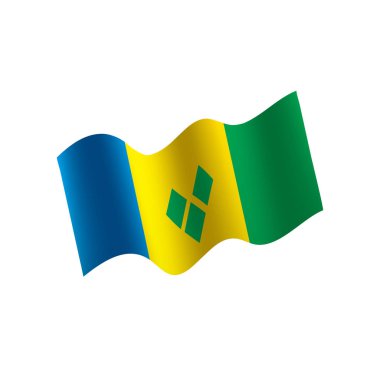 Saint Vincent ve Grenadines bayrağı