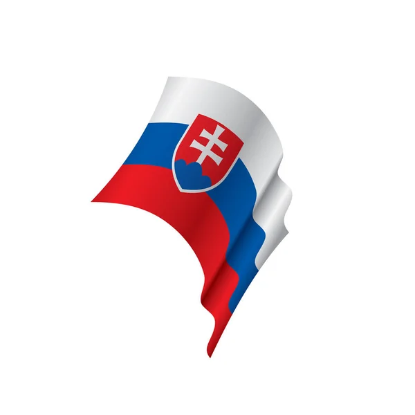 Szlovákia zászló, vektoros illusztráció — Stock Vector