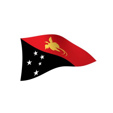 Papua Yeni Gine bayrağı, vektör
