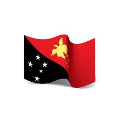 Papua Yeni Gine bayrağı, vektör