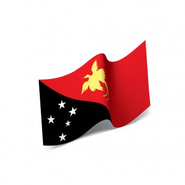 Papua Yeni Gine bayrağı, vektör