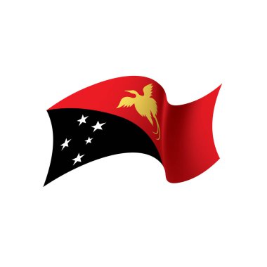 Papua Yeni Gine bayrağı, vektör