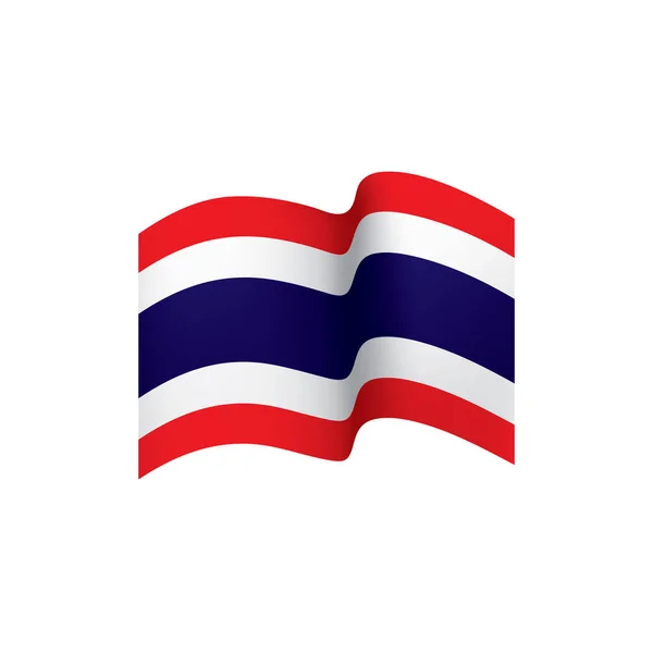 Flaga Tajlandii, ilustracji wektorowych — Wektor stockowy