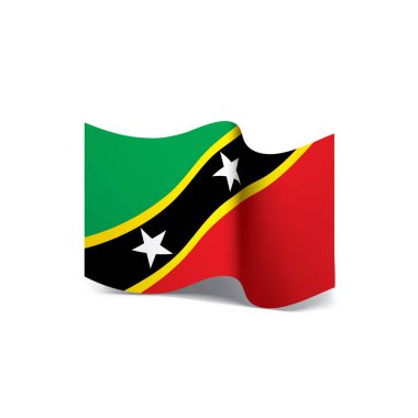 Saint Kitts ve Nevis Bayrağı