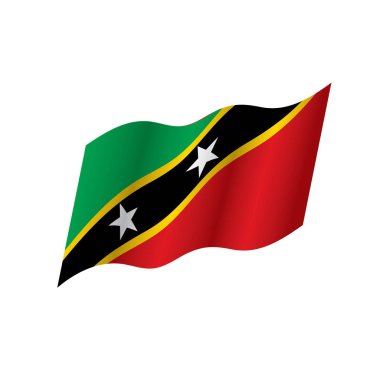 Saint Kitts ve Nevis Bayrağı