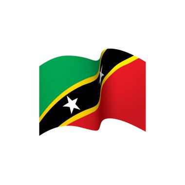 Saint Kitts ve Nevis Bayrağı