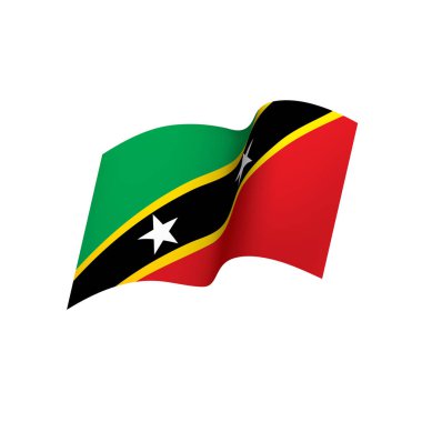 Saint Kitts ve Nevis Bayrağı