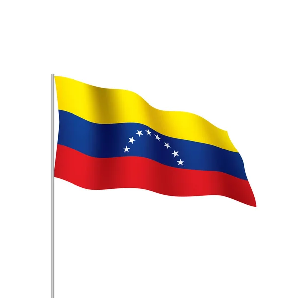 Venezuela flagge, vektorillustration — Stockvektor