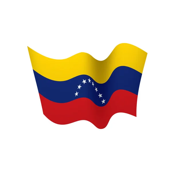 Venezuela zászló, vektor illusztráció — Stock Vector