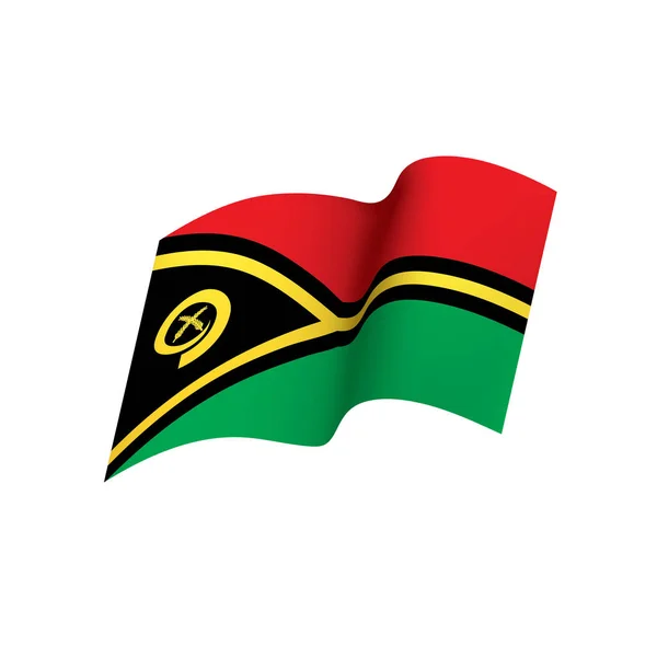 Bandeira de Vanuatu, ilustração vetorial — Vetor de Stock