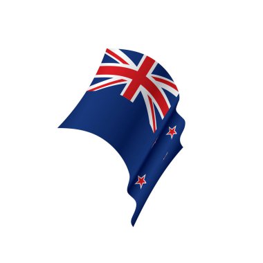 Yeni Zelanda bayrağı, vektör çizim