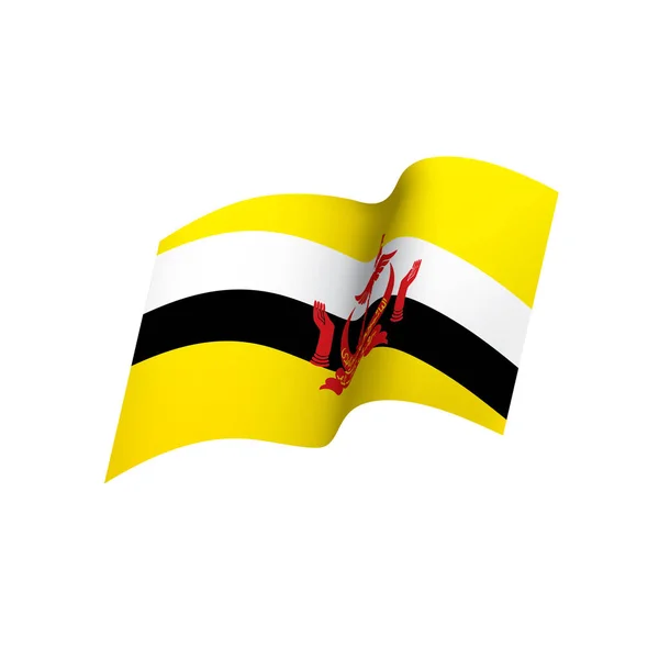 Flagge, Vektordarstellung auf weißem Hintergrund — Stockvektor