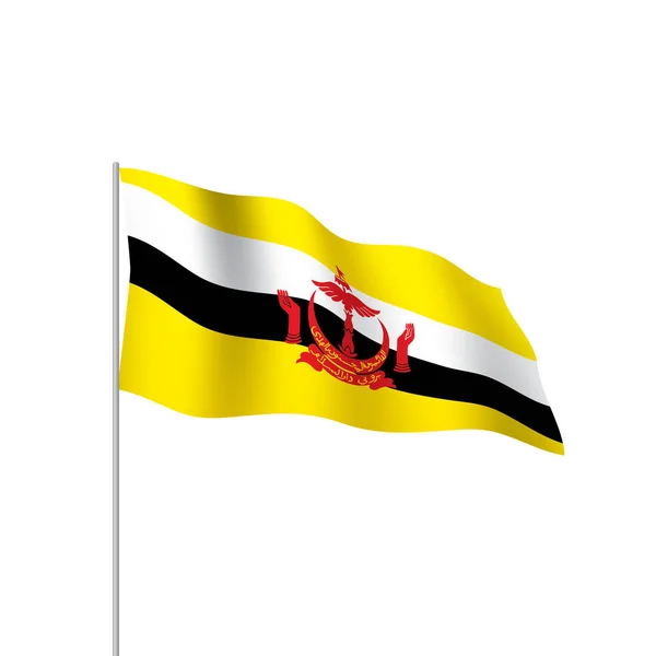 Σημαία, εικονογράφηση διάνυσμα σε λευκό φόντο — Διανυσματικό Αρχείο