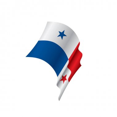 Panama bayrak, vektör çizim
