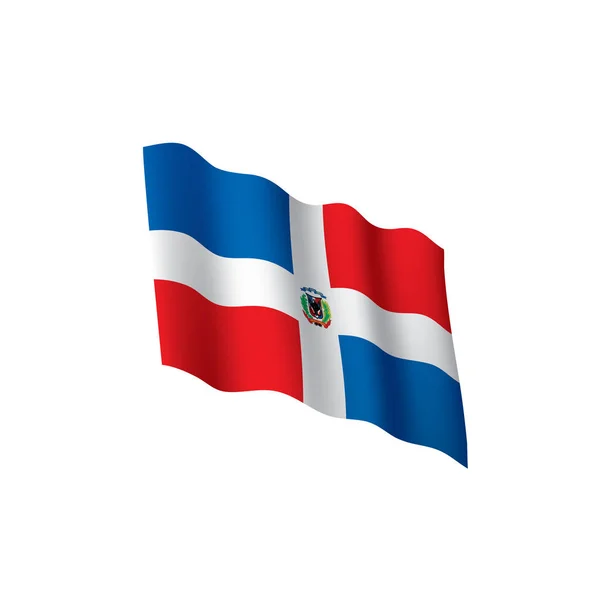 Dominicana прапор, Векторні ілюстрації — стоковий вектор