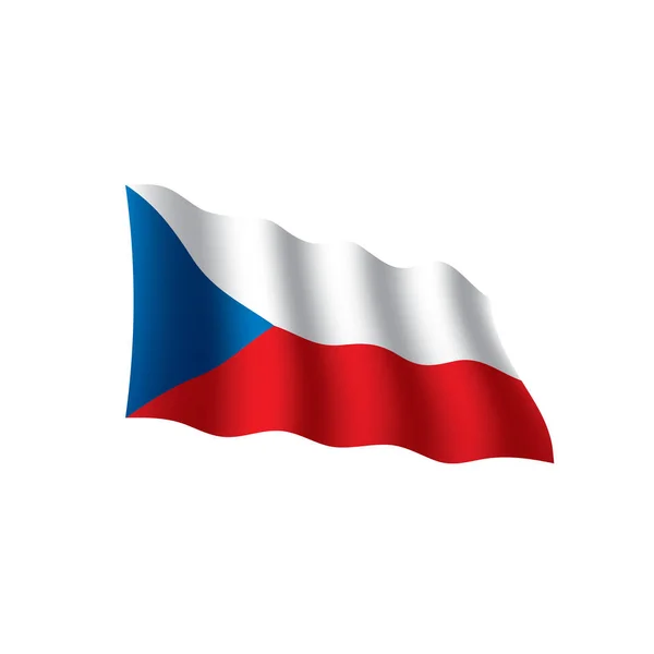 Bandeira da Checoslováquia, ilustração vetorial — Vetor de Stock