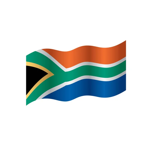 Drapeau sud-africain, illustration vectorielle — Image vectorielle