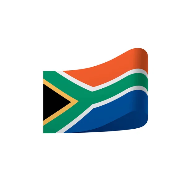 Dél-afrikai Köztársaság lobogója, vektoros illusztráció — Stock Vector