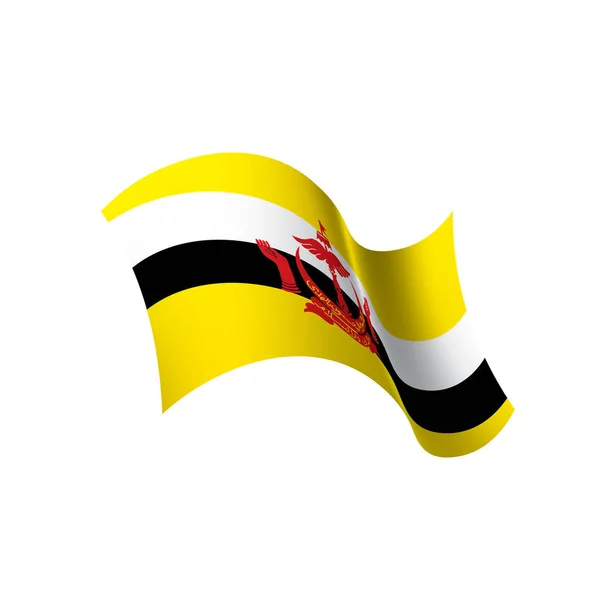 Bandera, ilustración vectorial sobre fondo blanco — Vector de stock