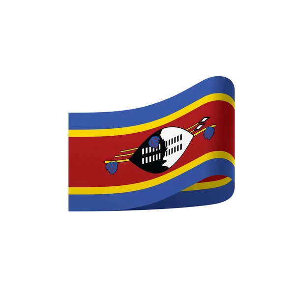 Σημαία της Σουαζιλάνδης, εικονογράφηση διάνυσμα — Διανυσματικό Αρχείο