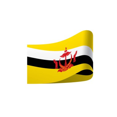 bayrak, beyaz bir arka plan üzerinde vektör çizim