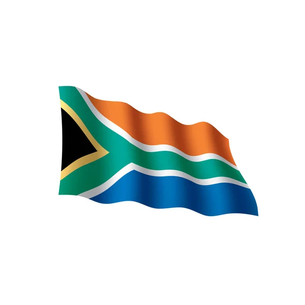 South africa flag, vector illustration — Stock Vector