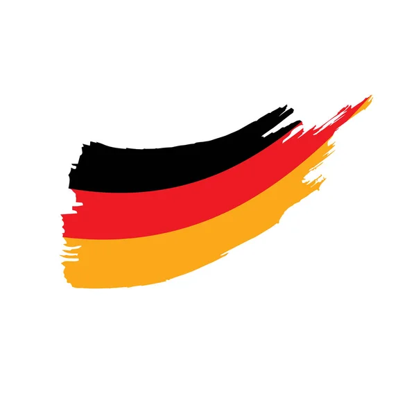 Γερμανική σημαία, διανυσματική απεικόνιση — Διανυσματικό Αρχείο