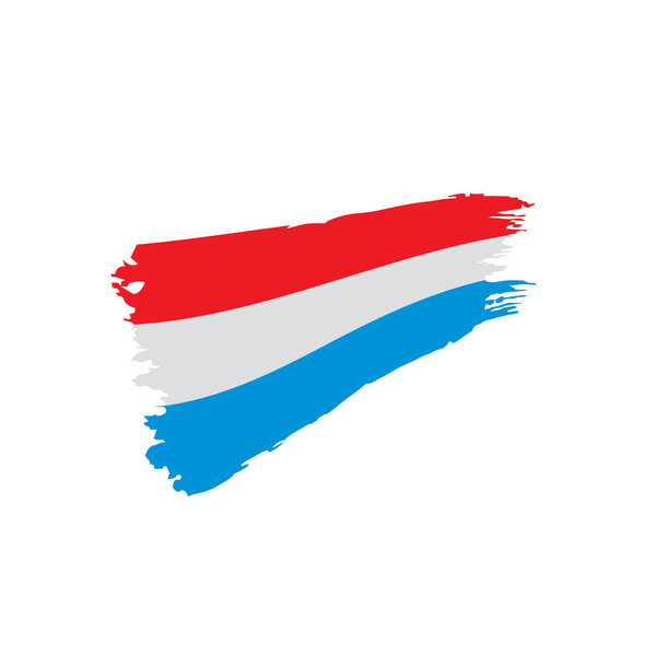 Netherlands flag, vector illustration