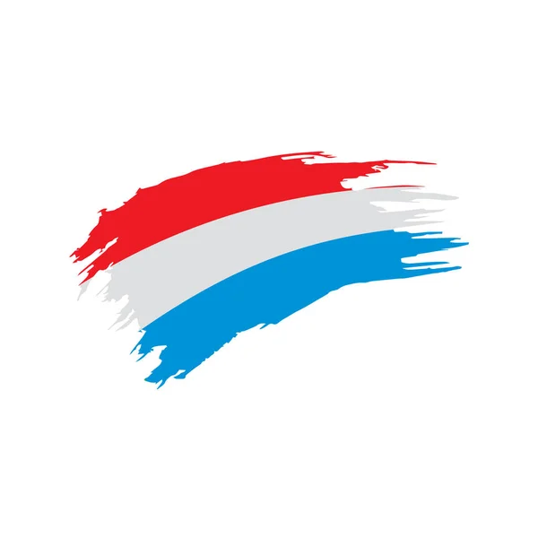 Hollanda bayrağı, vektör çizim — Stok Vektör