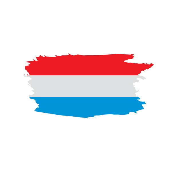 Bandeira da Holanda, ilustração vetorial — Vetor de Stock