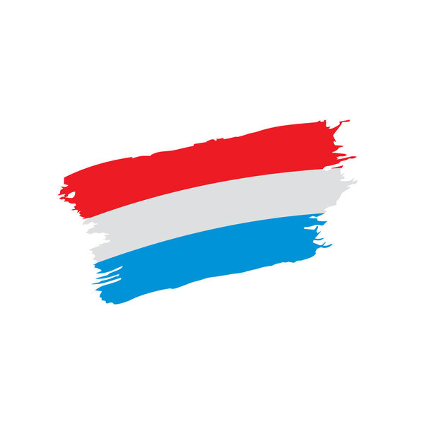 Netherlands flag, vector illustration