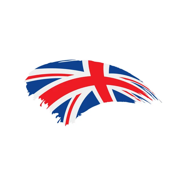 Vlag van het Verenigd Koninkrijk, vector — Stockvector