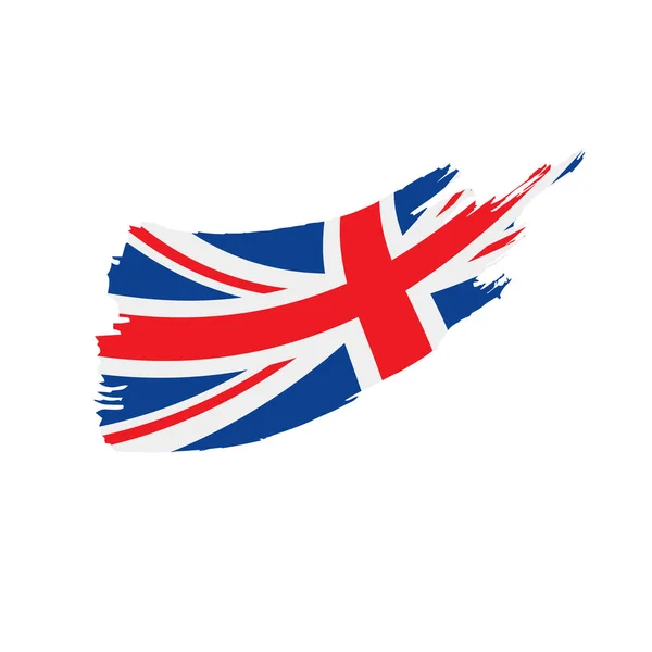 Zászló, az Egyesült Királyság, vektor — Stock Vector