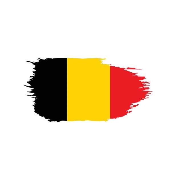 Bendera Belgia, gambar vektor - Stok Vektor