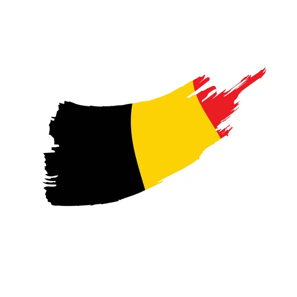 比利时国旗，矢量图解 — 图库矢量图片