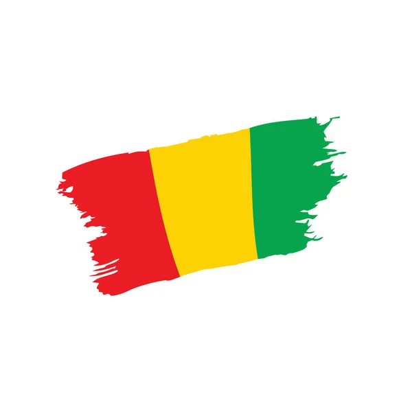 几内亚国旗，矢量图解 — 图库矢量图片