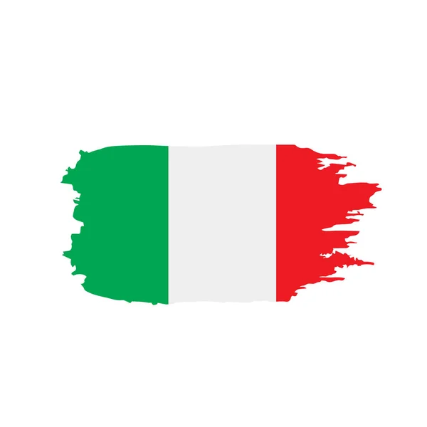 Flaga Włoch, ilustracja wektora — Wektor stockowy