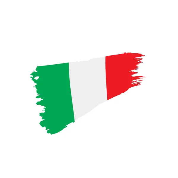 Drapeau Italie, illustration vectorielle — Image vectorielle