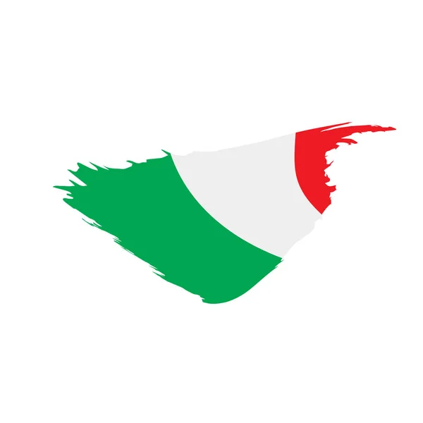 Italia bandera, ilustración vectorial — Archivo Imágenes Vectoriales