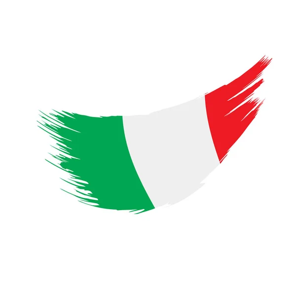 ( 영어 ) Italy flag, vector illustration — 스톡 벡터