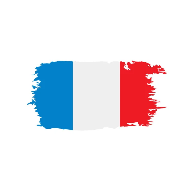 Frankreich Flagge, Vektor Illustration — Stockvektor