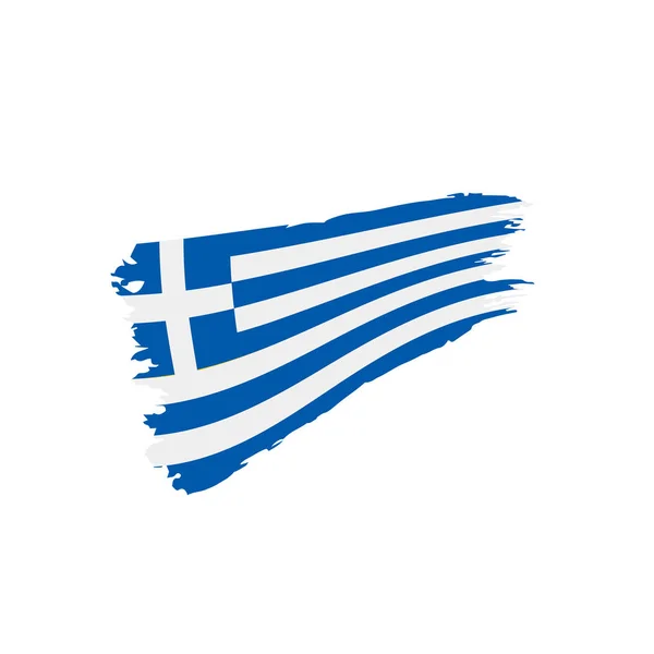 Флаг Греции, векторная иллюстрация — стоковый вектор