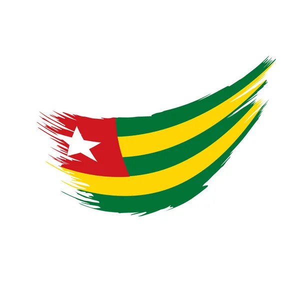 Σημαία του Τόγκο, εικονογράφηση διάνυσμα — Διανυσματικό Αρχείο