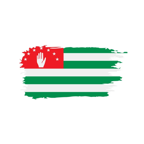 Флаг Абхазии, векторная иллюстрация — стоковый вектор