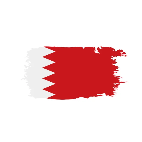 Bahrain Flagge, Vektorabbildung — Stockvektor