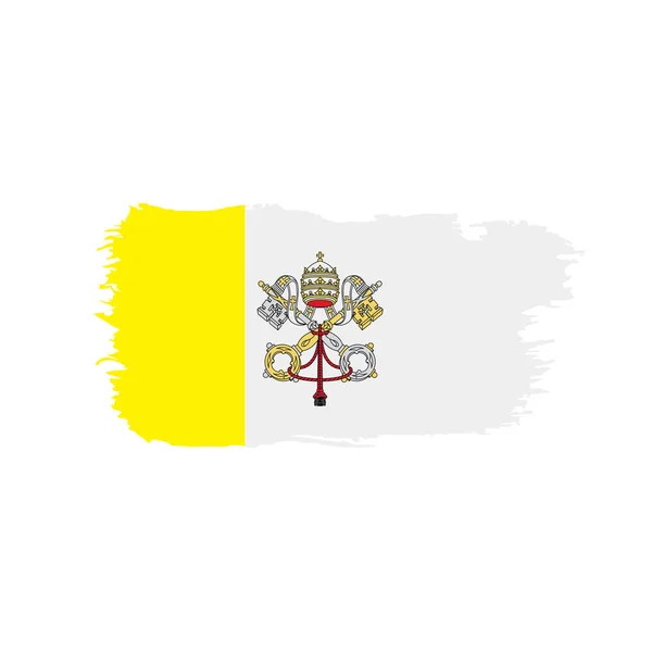 Bandeira do Vaticano, ilustração vetorial — Vetor de Stock